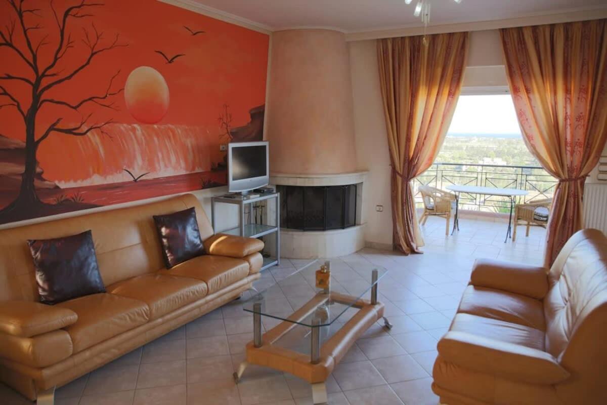 Schinias Bright Spacious Maisonette-Panoramic View Marathón Dış mekan fotoğraf